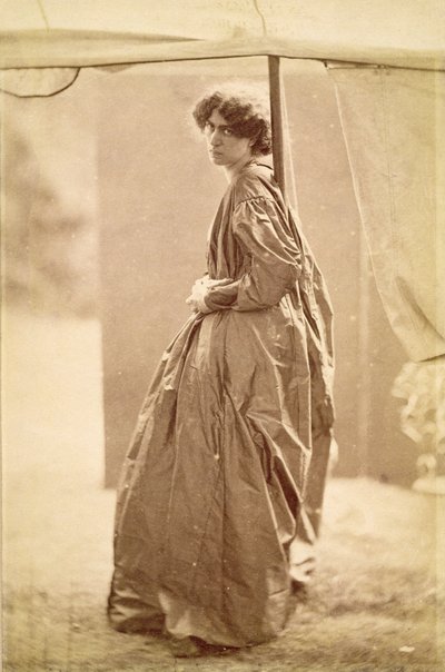Portrait of Jane Morris (1839-1914) by John R. Parsons